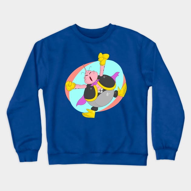 Pink Candy Man Crewneck Sweatshirt by Peables